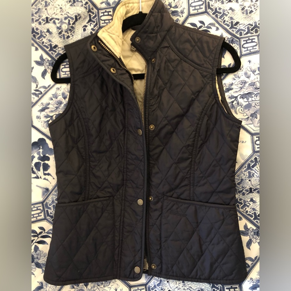 Barbour Liddesdale Gilet Vest size US 4 great condition